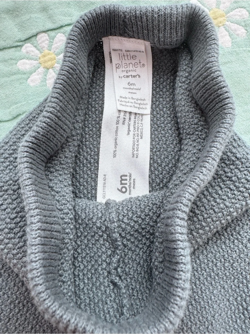 Organic Cotton Boys Knit Set